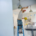 Will any interior ceilings need to be painted during the house remodeling project?