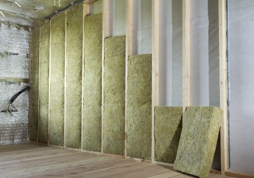 What type of insulation will be used for the house remodeling project?